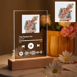 Mother's Day Gifts, Music Art Glass Album Cover Custom Music Plaque Best Photo Gift For Mom
