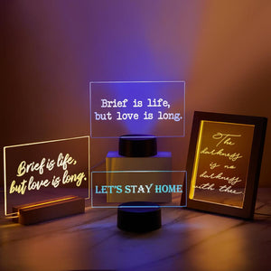 Personalized Engraved Name Nightlight for Kids Custom Gift LED Lamp