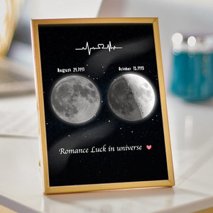 Spotify Code Personalized Acrylic Moon Custom Plaque