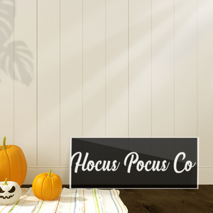 Hocus Pocus Halloween Plaque Tiered Tray Decor