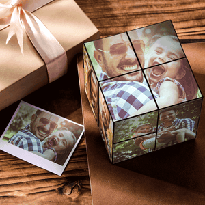 Christmas Gifts Father's Day Gifts Custom Folding Picture Cube