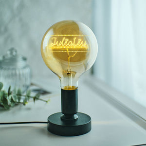 Custom Led Vintage Edison Personalized Acrylic Name Lamp Soft Light Bulbs - photomoonlamp