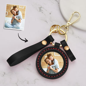 Personalized Photo Keychain Custom Picture Keychain Family Gifts Memorial Gifts