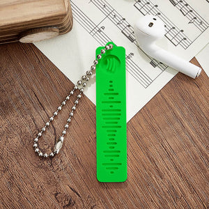 Custom 3D Printed Spotify Music Keychain Scannable Code Best Gifts for Him or Her - photomoonlamp