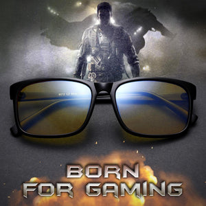 Blizzard - Adults Professional Gaming Glasses Blue Light Blocking Glasses - Matte Black - photomoonlamp