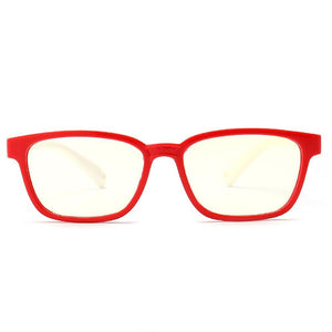 Candy - (Age 3-6)Kids Blue Light Blocking Computer Reading Gaming Glasses - Red - photomoonlamp