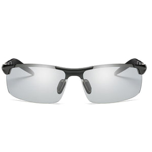 Sunny - UV400 Protective Polarized Driver Sunglasses - Black/Grey - photomoonlamp