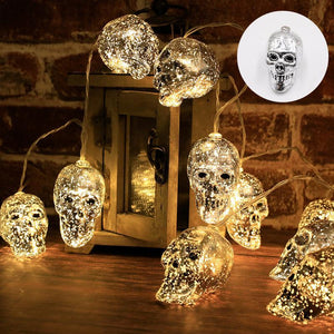 Halloween LED String Light Atmosphere New plating skeleton Decorative Lights Room Decoration Halloween Light