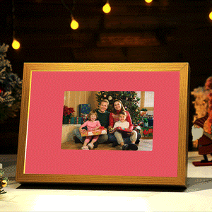Personalised Merry Christmas Family Picture Lamp Custom Photo Light Christmas Gift - photomoonlamp