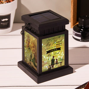 Father's Day Gifts Personalized Memorial Lantern Lamp Sympathy gift Loss of Father Loss of Dad