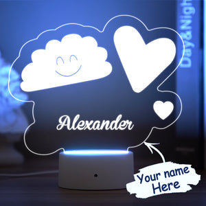 Custom LED Name Lamp Personalized Night Light Gifts for Her