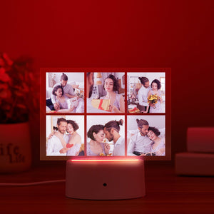 Custom Photo Night Light Personalized LED Night Light Perfect Gifts For Him